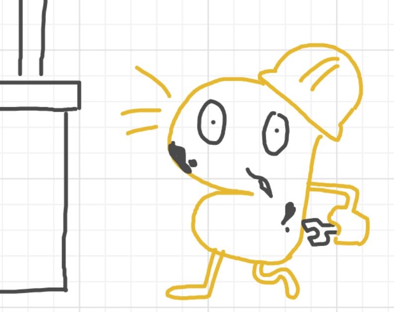 A panel from I've Been Everywhere, Man, episode nine of the Board Boards object show by Furretwalk/WalkingFurret.